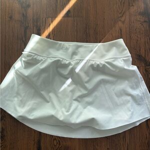 Athleta White Active Skort with Built in Shorts - Women’s Athletic Skirt
